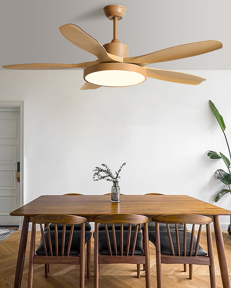Homevator Scandi Reversible Ceiling Fan with Light-HV5002