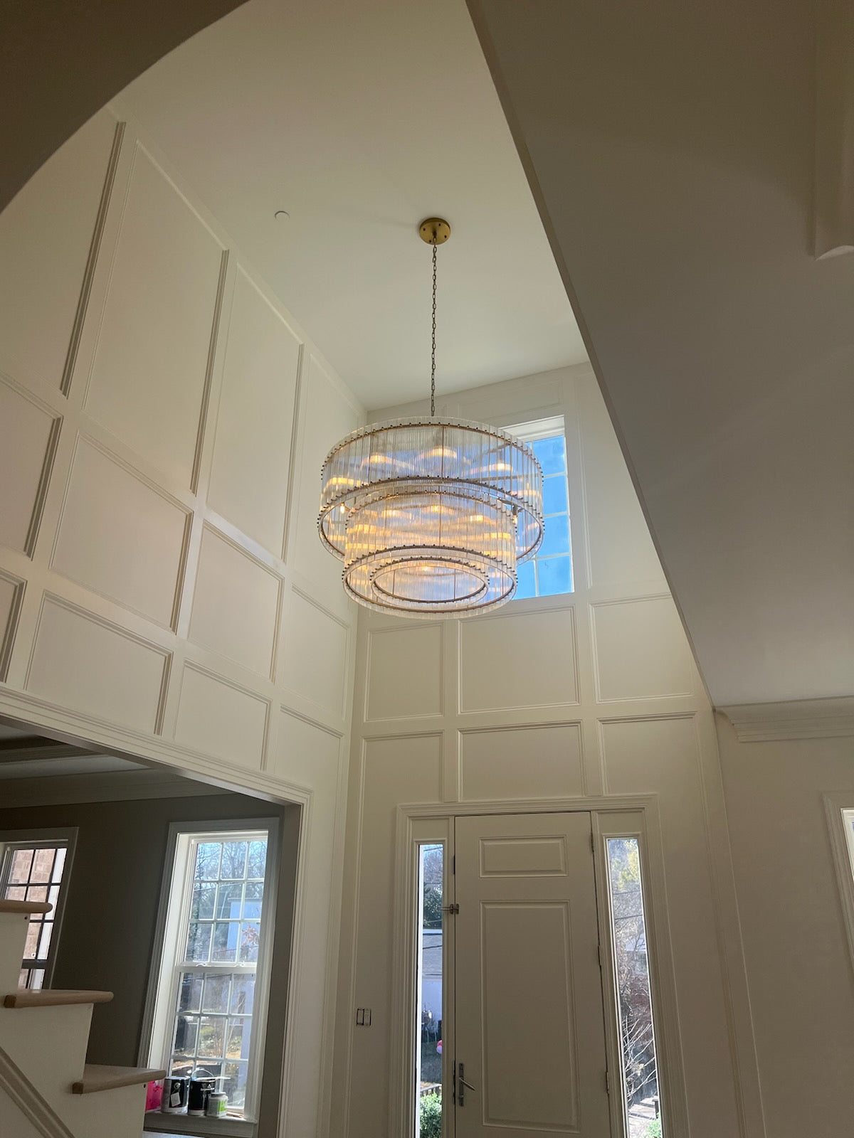 Serkan Two-Tier Luxury Round Chandelier 48"