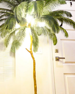 Homevator Feather Palm Tree Floor Lamp-HV7000