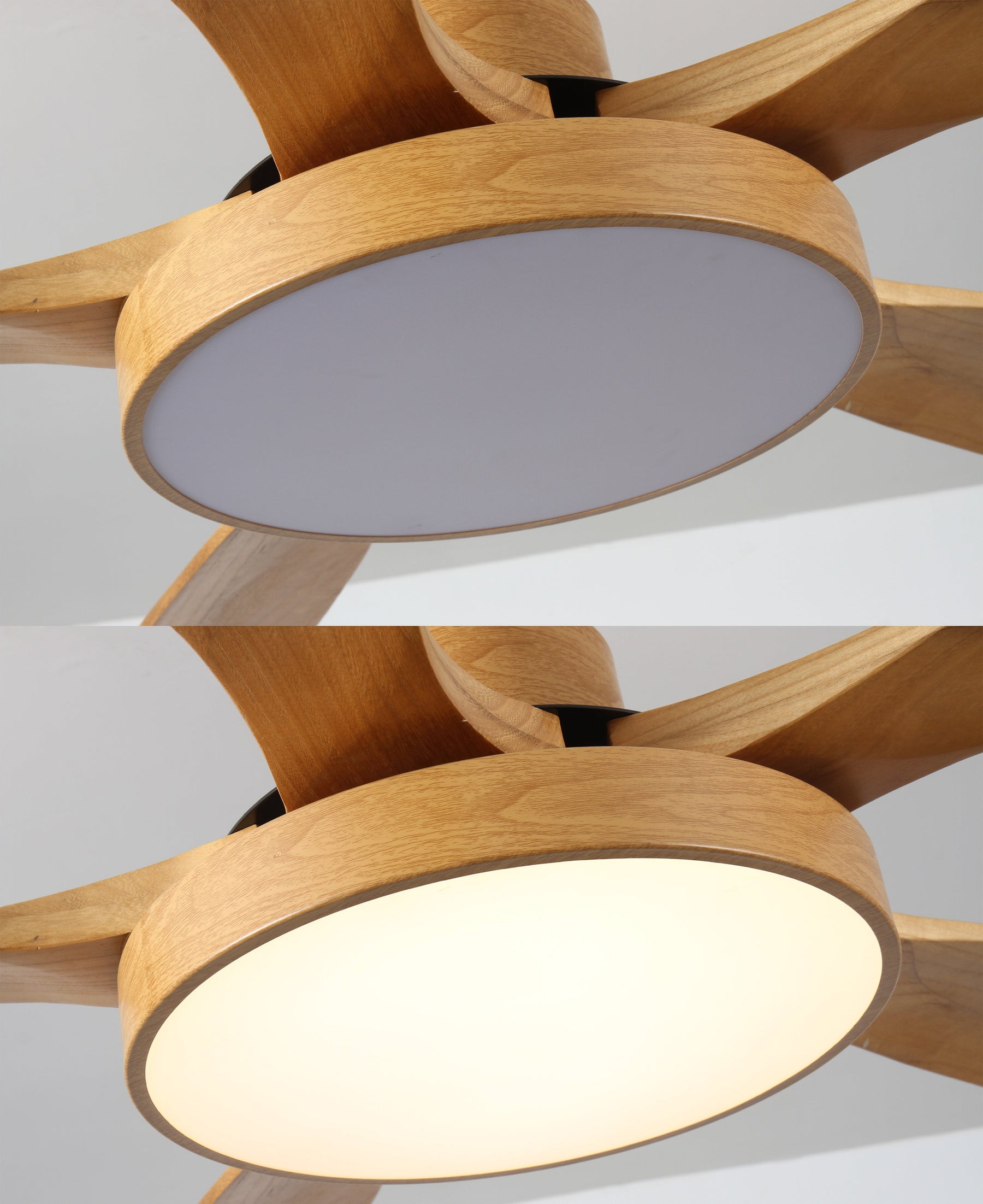 Homevator Scandi Reversible Ceiling Fan with Light-HV5002