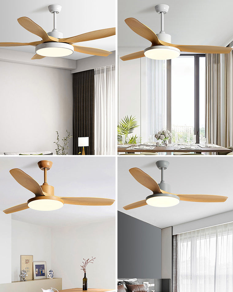 Homevator Scandi Reversible Ceiling Fan with Light-HV5002