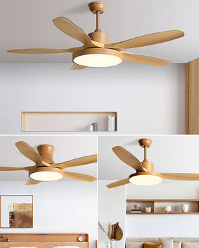 Homevator Scandi Reversible Ceiling Fan with Light-HV5002
