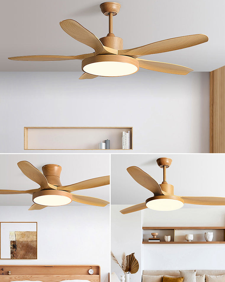 Homevator Scandi Reversible Ceiling Fan with Light-HV5002