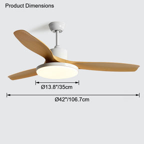 Homevator Scandi Reversible Ceiling Fan with Light-HV5002