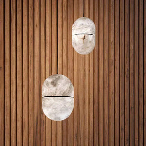 Alabaster Symmetry Pendant Light, Island Mini Pendant Light - detail 2