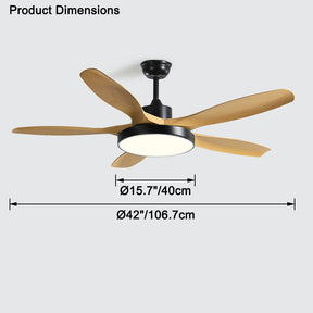 Homevator Scandi Reversible Ceiling Fan with Light-HV5002