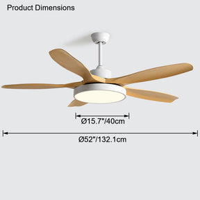 Homevator Scandi Reversible Ceiling Fan with Light-HV5002