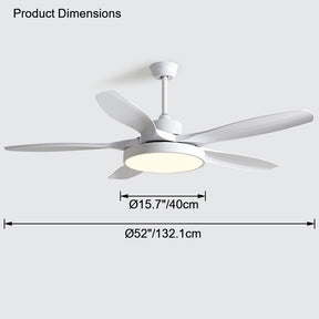 Homevator Scandi Reversible Ceiling Fan with Light-HV5002