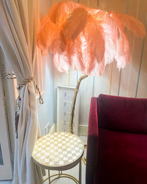 Homevator Feather Palm Tree Floor Lamp-HV7000