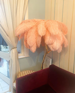 Homevator Feather Palm Tree Floor Lamp-HV7000