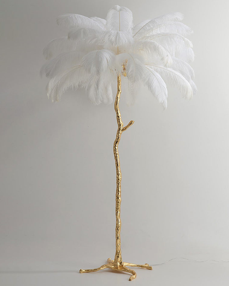 Homevator Feather Palm Tree Floor Lamp-HV7000