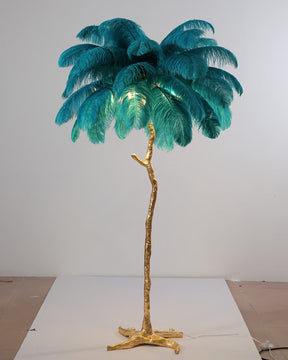 Homevator Feather Palm Tree Floor Lamp-HV7000