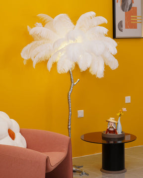Homevator Feather Palm Tree Floor Lamp-HV7000