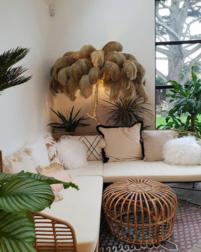 Homevator Feather Palm Tree Floor Lamp-HV7000