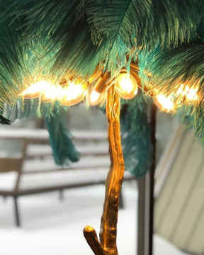 Homevator Feather Palm Tree Floor Lamp-HV7000
