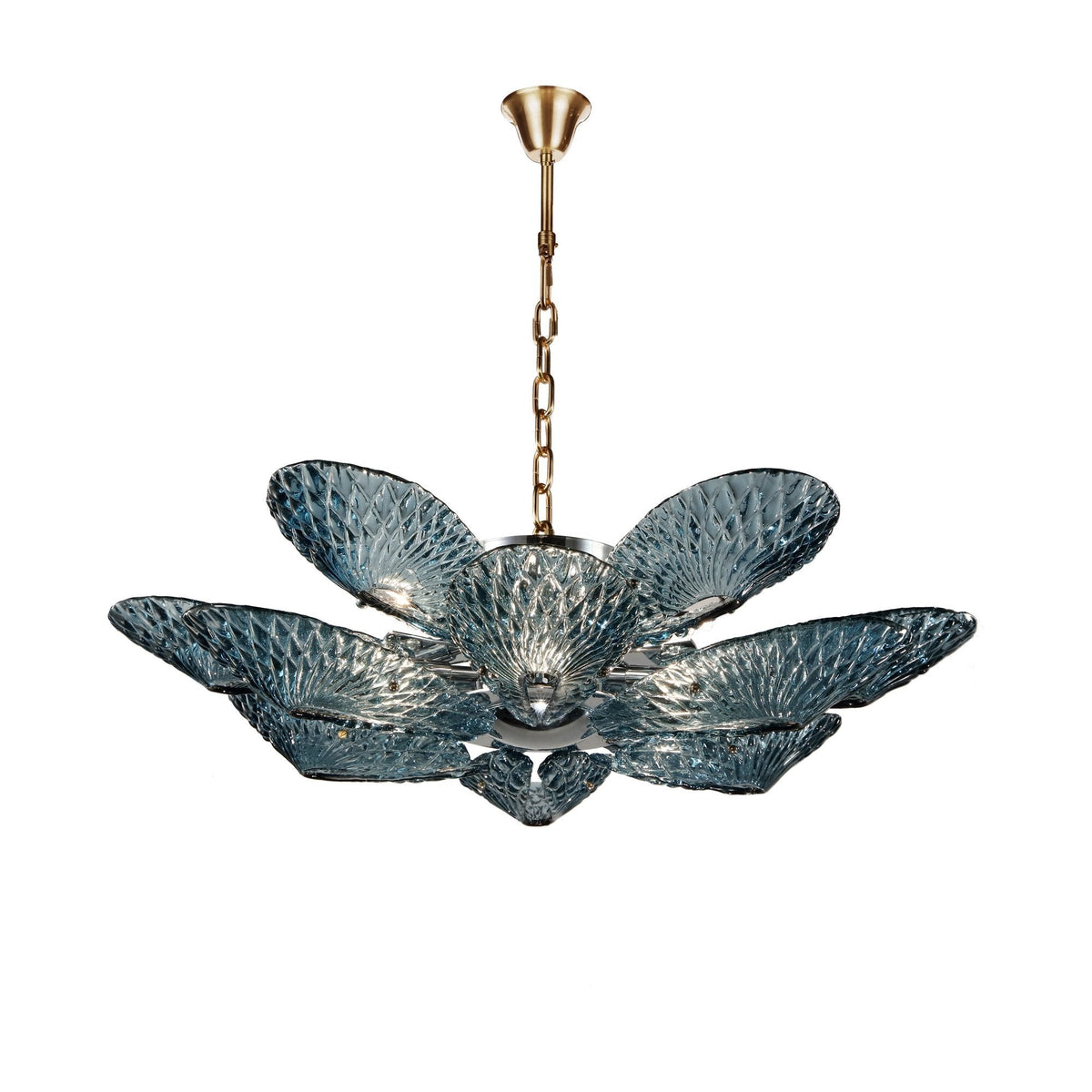 Bella Murano Glass Flower Chandelier - detail 2