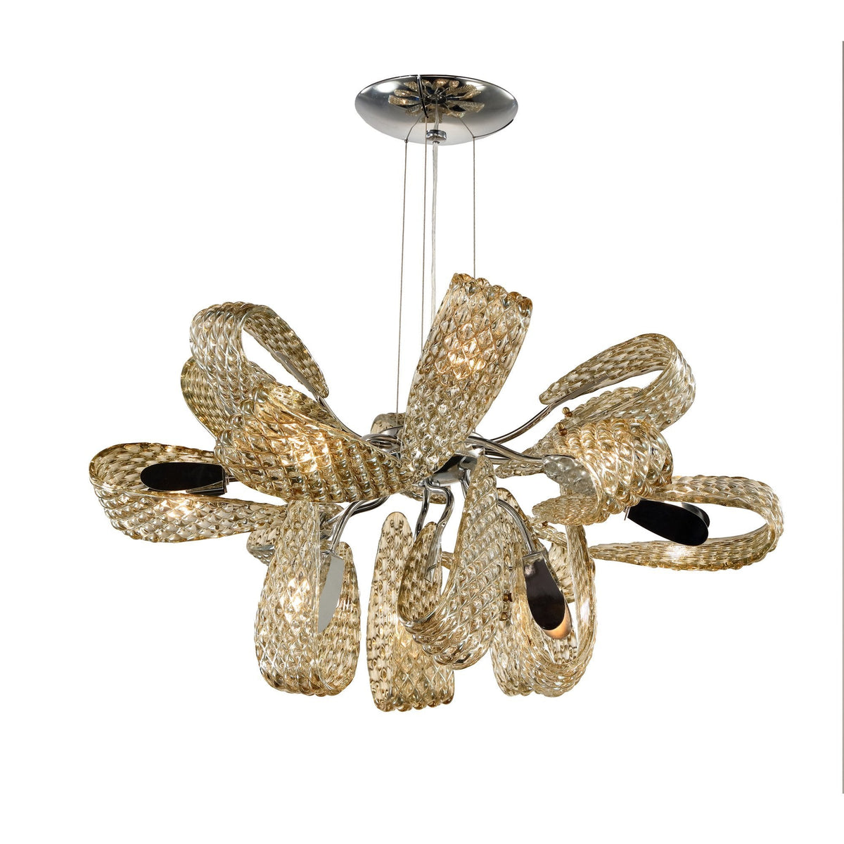 Bella Ropes Murano Glass Chandelier - detail 2