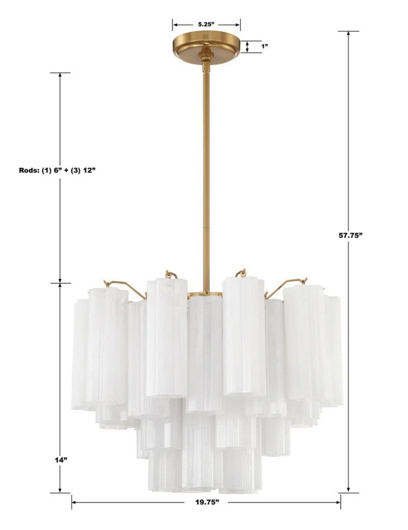 Addien 6-Light Chandelier - detail 11