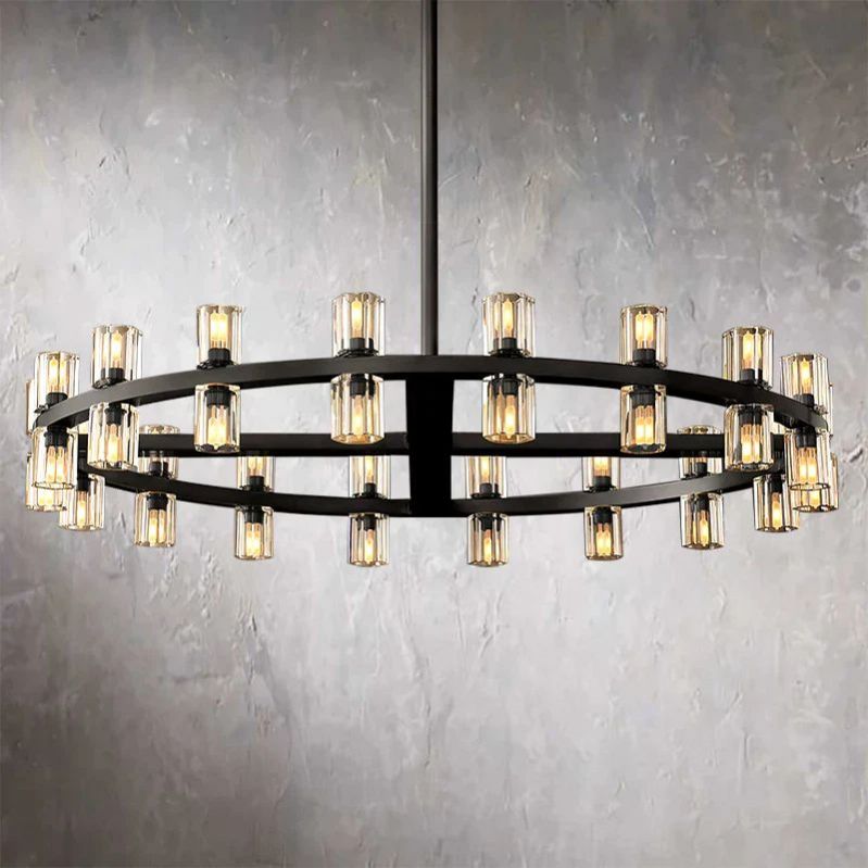 Aka Wine-glass Round Chandelier 36"48" - detail 2