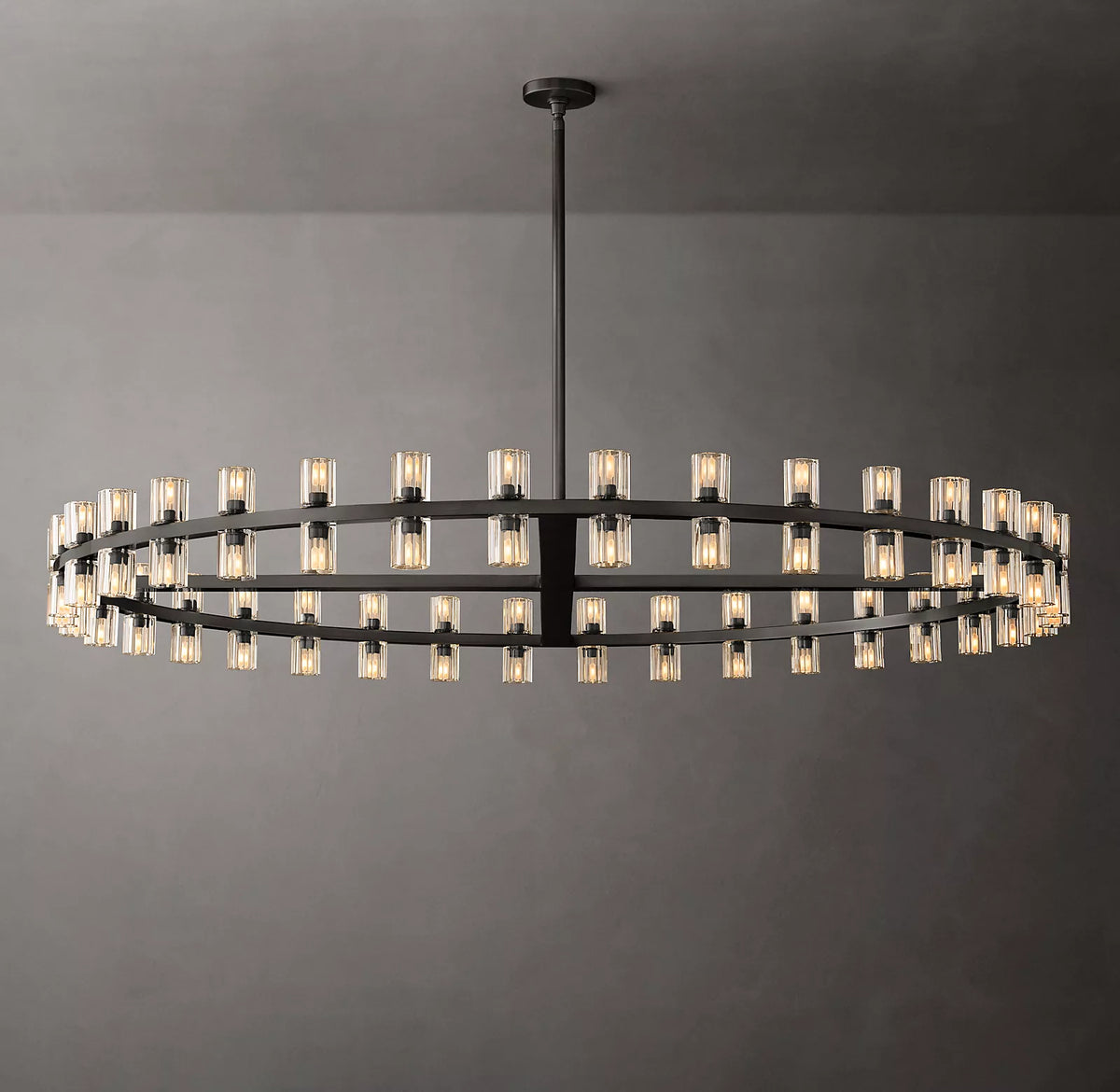 Aka Wine-glass Round Chandelier 60" - detail 2