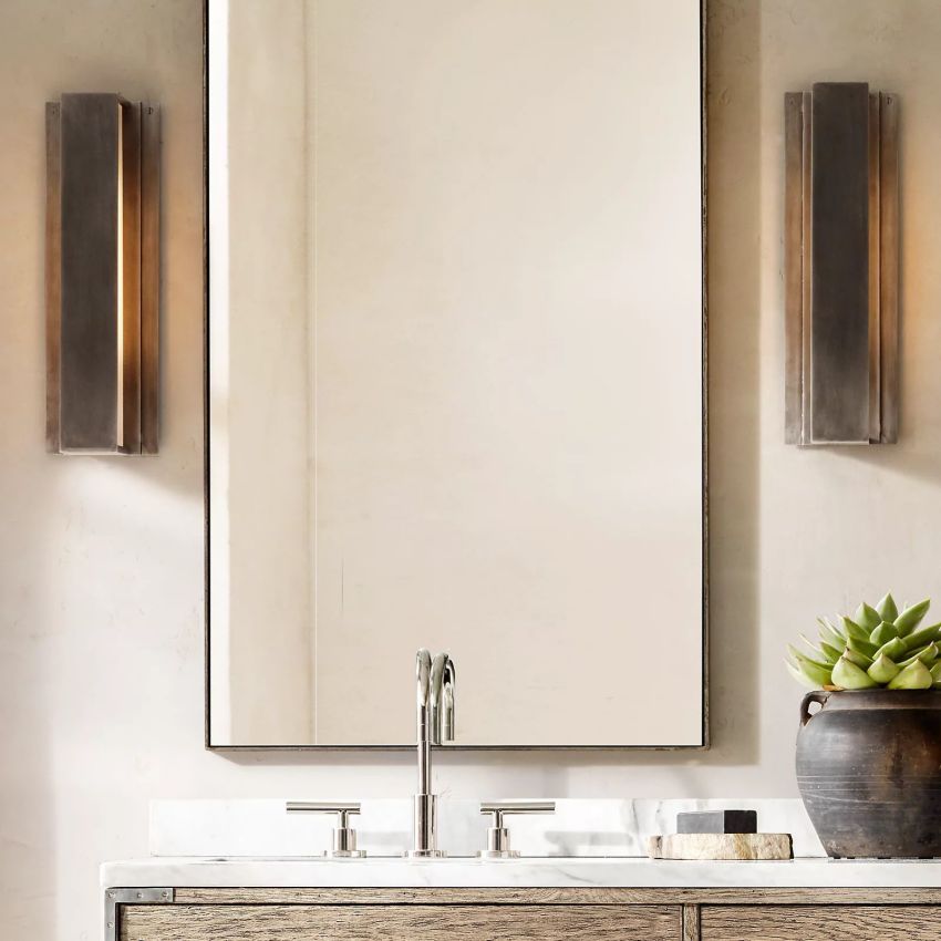 Aleksov Reflect Sconce 18"H - detail 5