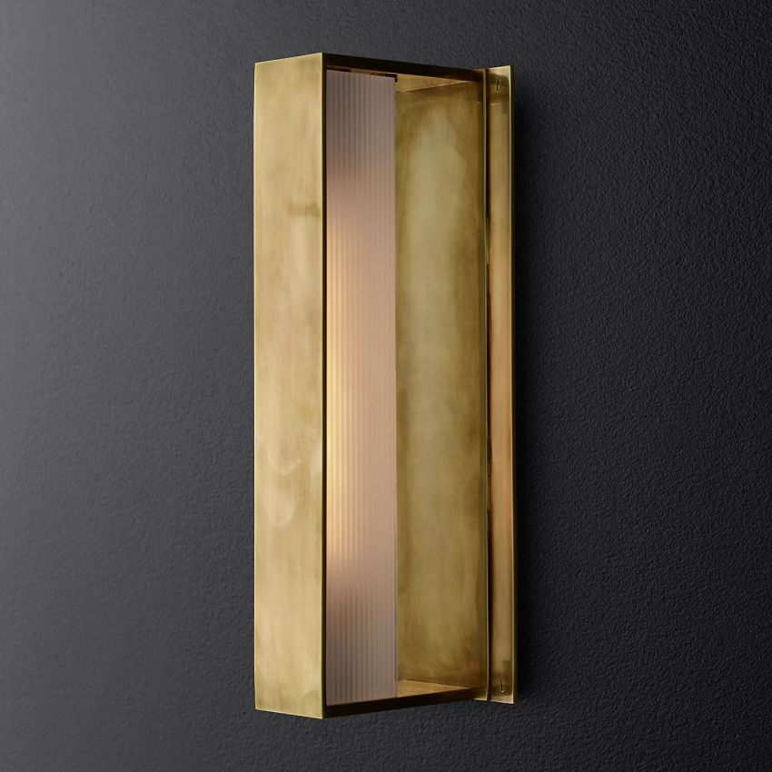 Aleksov Reflect Sconce 18"H - detail 2