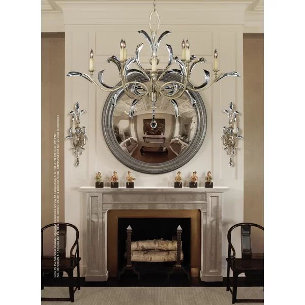 Alice Candle Oblong Chandelier 74" - product detail 2