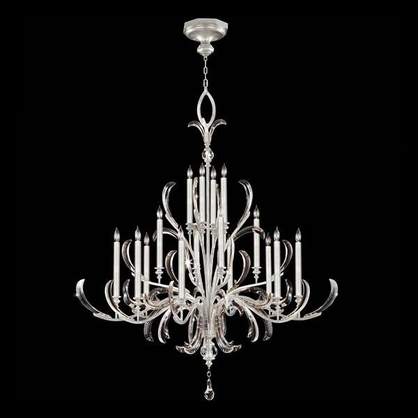 Alice Candle Arcs 2-Tier Chandelier 57" - product detail 2