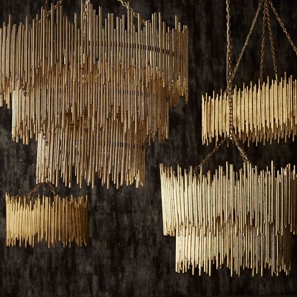 Althely 3- Tier Crystal Chandelier - detail 2