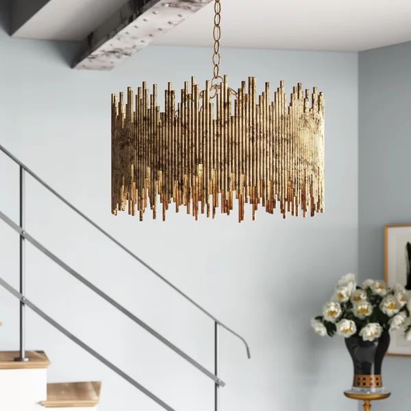 Althely Round Chandelier For Staircase - detail 2