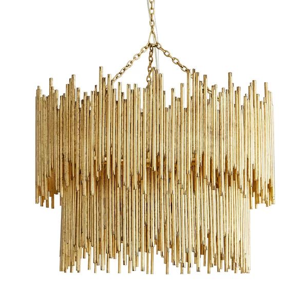 Althely 2-Tier Crystal Chandelier For Dining Room