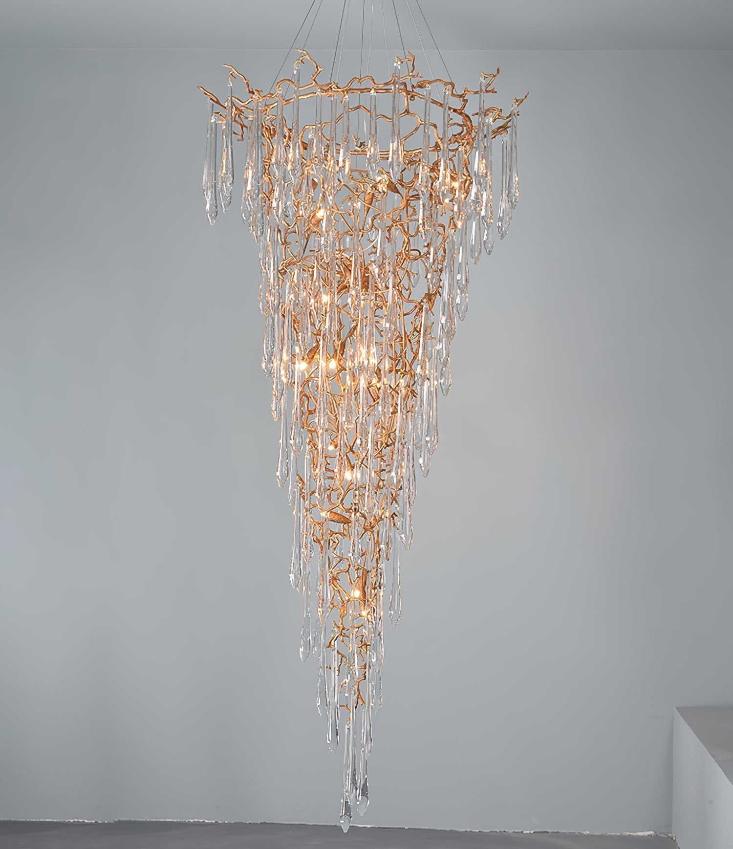 Aqua Parable Chandeliers - detail 11