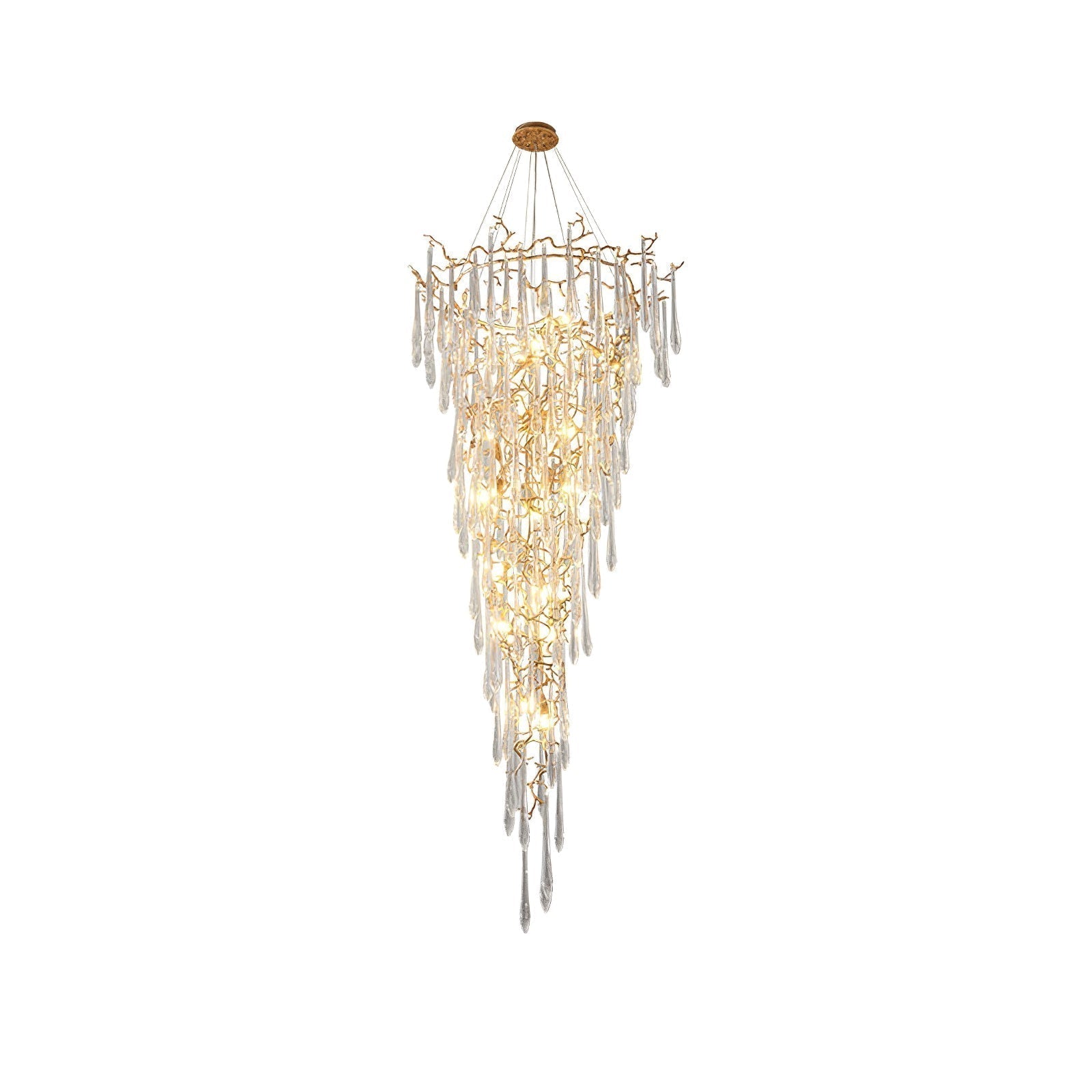 Aqua Parable Chandeliers - detail 16
