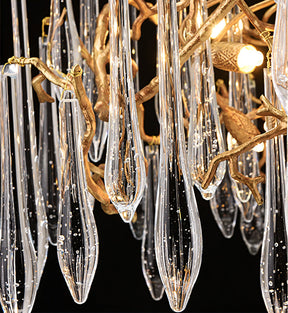 Aqua Parable Chandeliers - detail 4