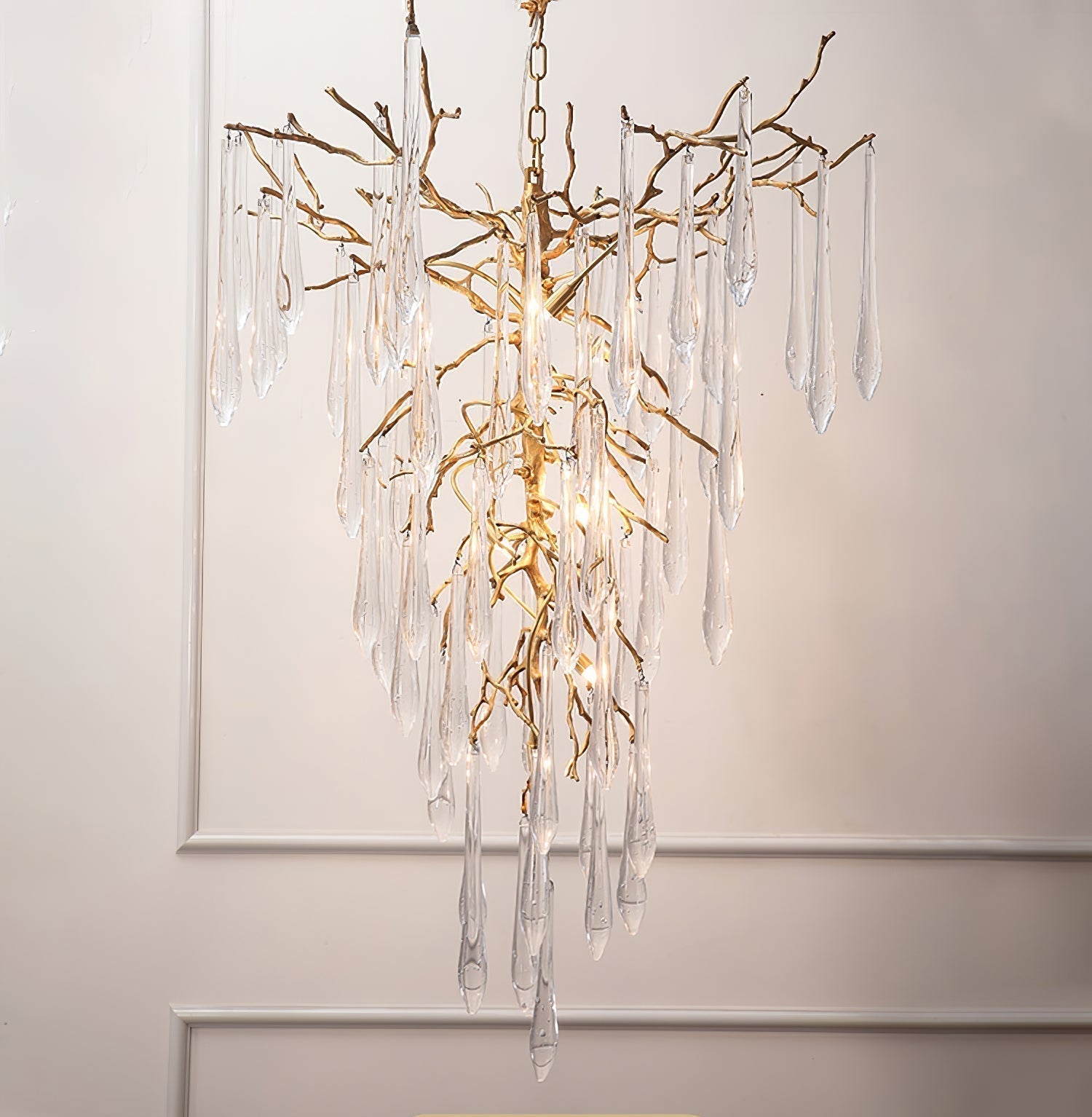Aqua Parable Chandeliers - detail 5