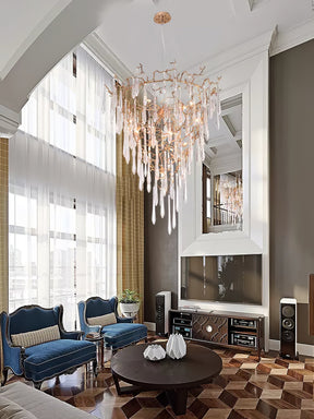 Aqua Parable Chandeliers - detail 8