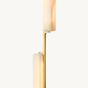 Audubom Alabaster Linear Chandelier 54" - detail 10