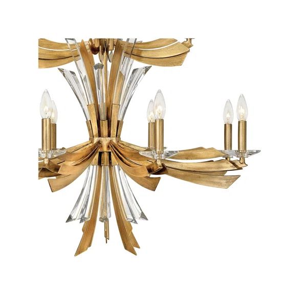 Bergamots Two Tier Crystal Chandelier for Kitchen - detail 3