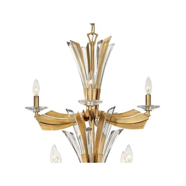 Bergamots Two Tier Crystal Chandelier for Kitchen - detail 4