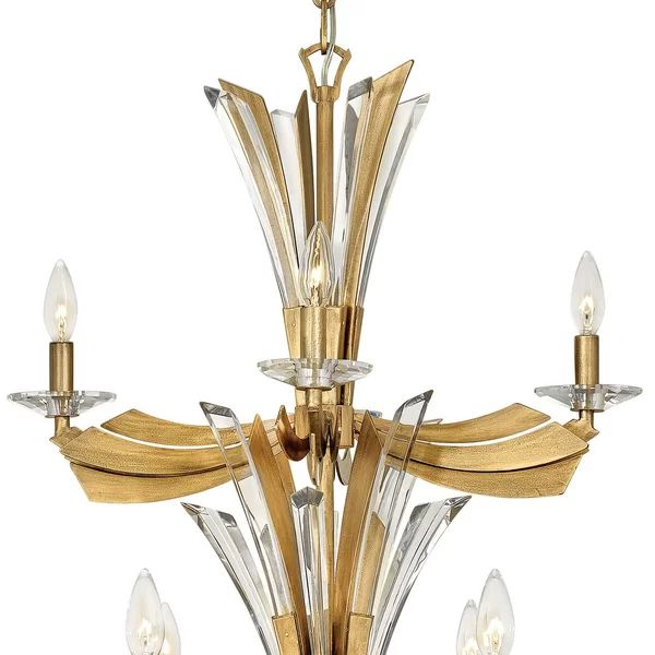 Bergamots Two Tier Crystal Chandelier for Kitchen - detail 6