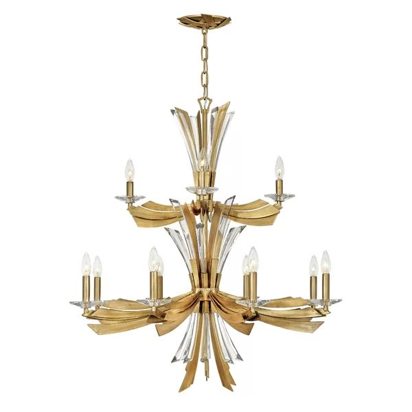 Bergamots Two Tier Crystal Chandelier for Kitchen - detail 9