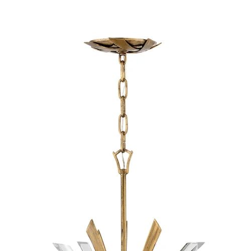 Bergamots Crystal Chandelier 36"D - detail 5