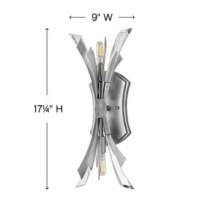 Bergamots 2 Lights Wall Sconce - product detail 3