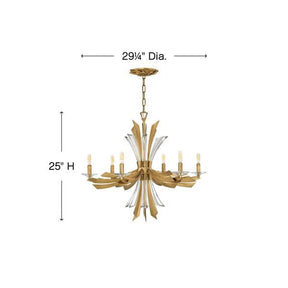 Bergamots 6 Lights Chandelier - detail 11