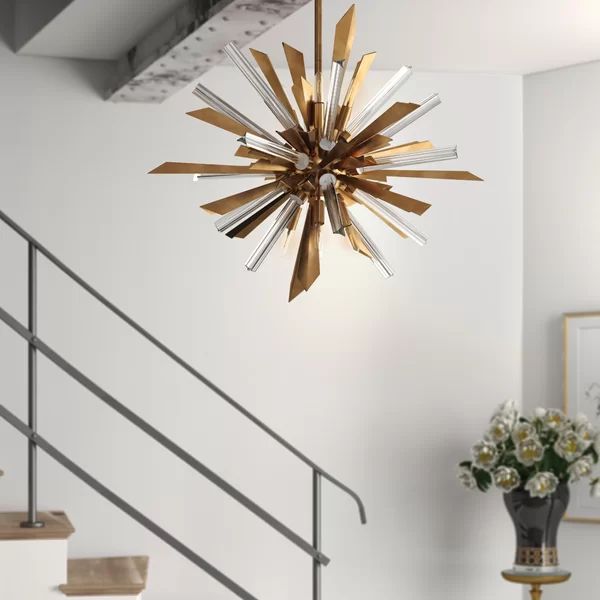 Bergamots 8 Lights Crystal Chandelier - detail 2