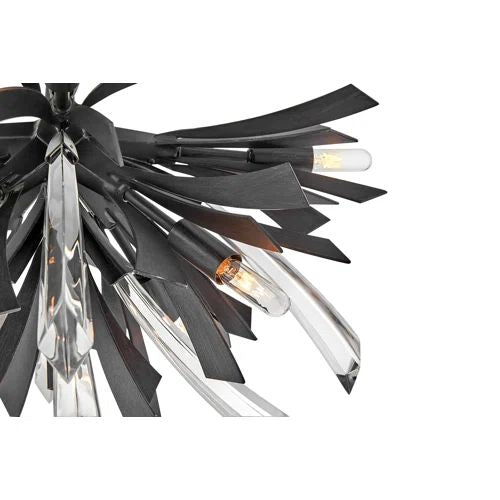Bergamots 9 Lights Crystal Chandelier - detail 2