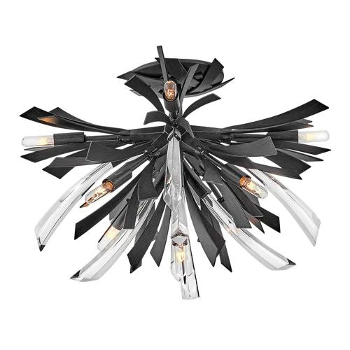 Bergamots 9 Lights Crystal Chandelier - detail 4