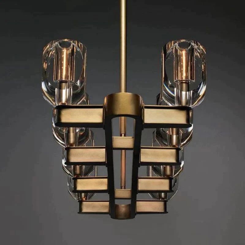 Brenner Contemporary 8-Lights Dining Chandelier - detail 2