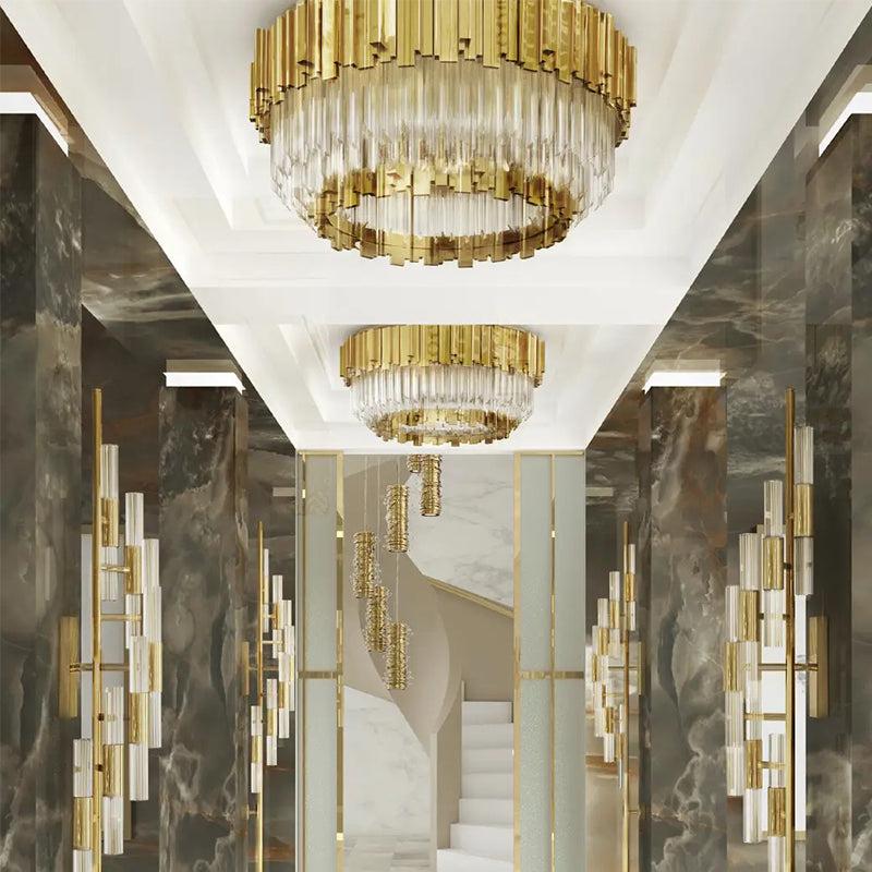 Brilliant Decorative Round Flush Mount - product detail 2