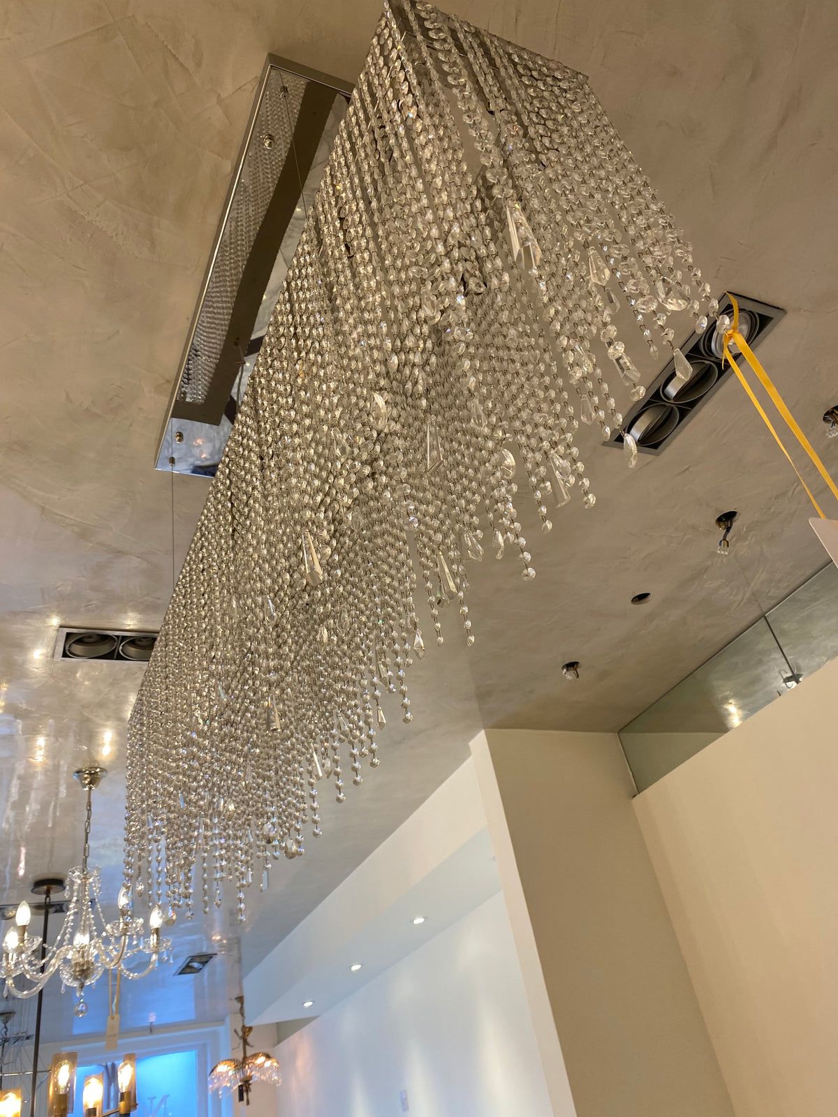 Classical 20 Light Long Crystal Chandelier - detail 2
